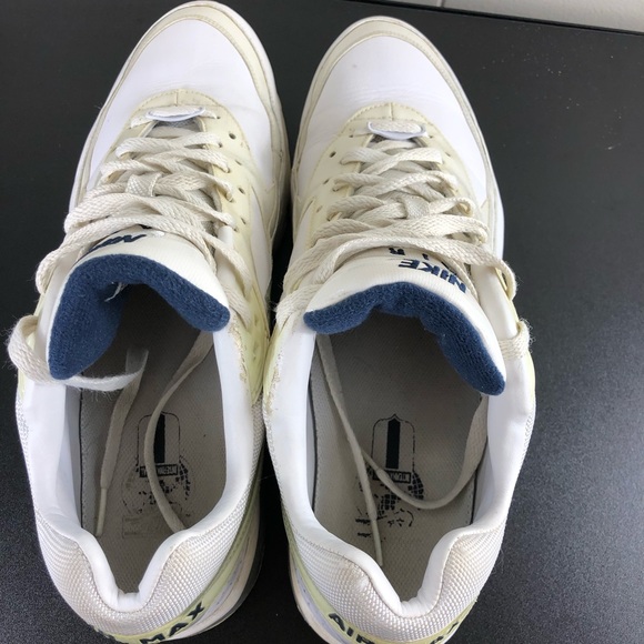 Nike 2009 Air Max Classic Cream/White Sneakers Sz 13 - Picture 10 of 12